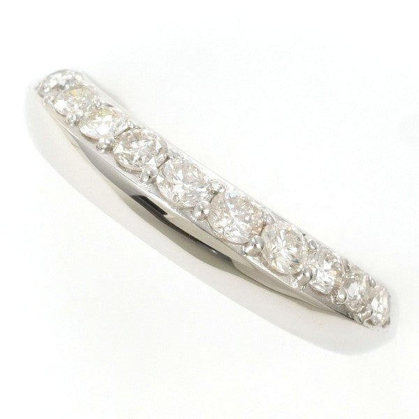 PT900 Platinum Diamond Ring 13.5