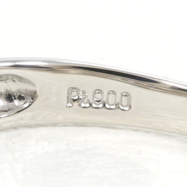 PT900 Platinum Diamond Ring 13.5