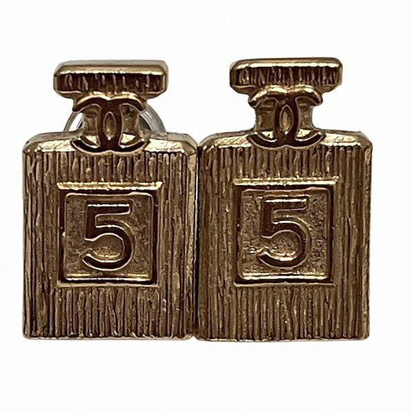 Chanel Coco Mark No5 Perfume Bottle Earrings