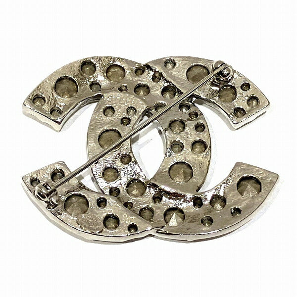 Chanel Coco Mark Rhinestone Brooch