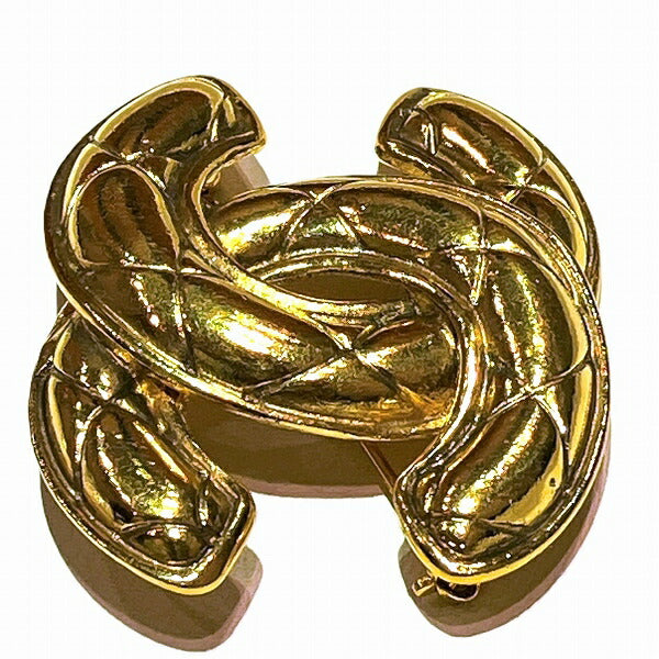 Chanel Coco Mark Gold Brooch