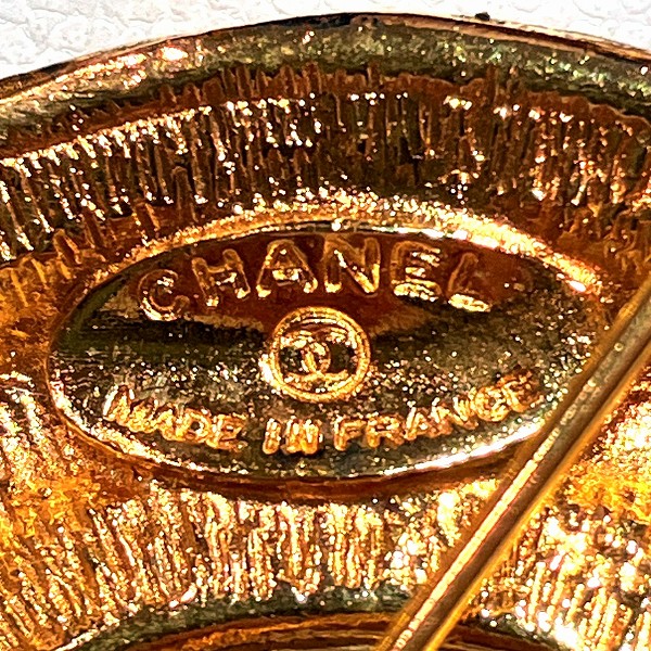 Chanel Coco Mark Gold Brooch