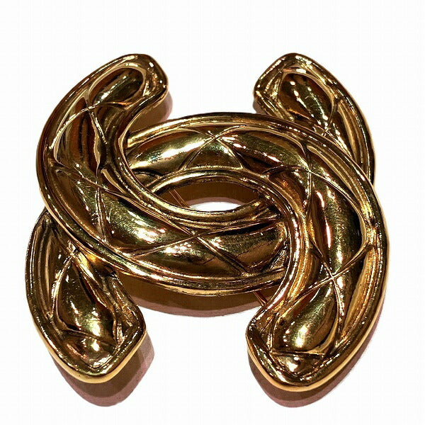 Chanel Coco Mark Gold Brooch