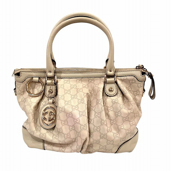 Gucci Sukey Gucci Signature Leather Handbag