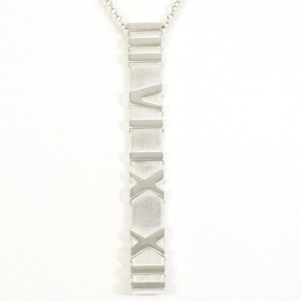 TIFFANY&Co. Atlas Bar 925 Silver Necklace