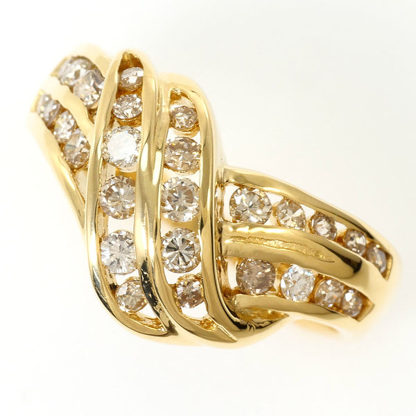 Au750 Diamond Ring
