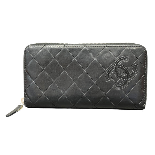Lambskin Long Wallet