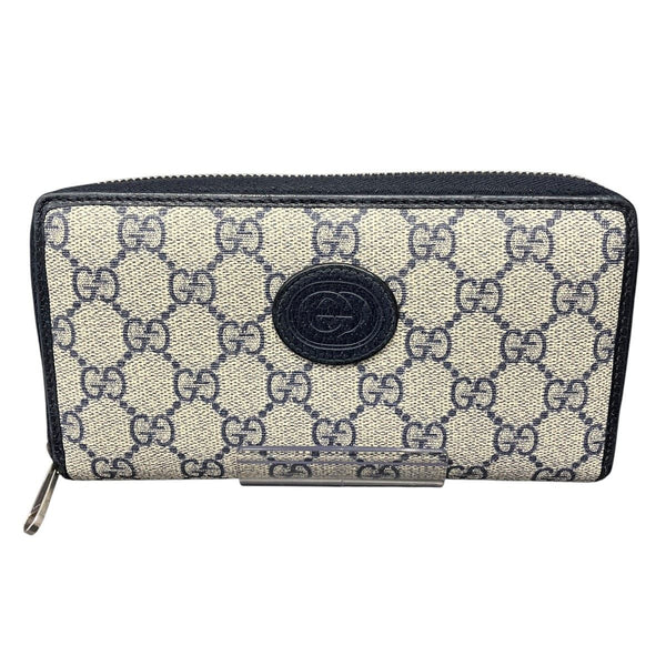 Gucci Interlocking G GG Supreme Long Wallet