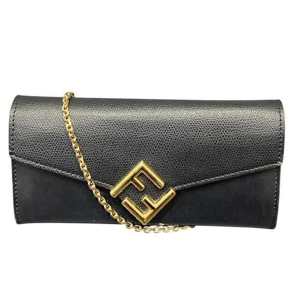 Fendi Leather Long Wallet