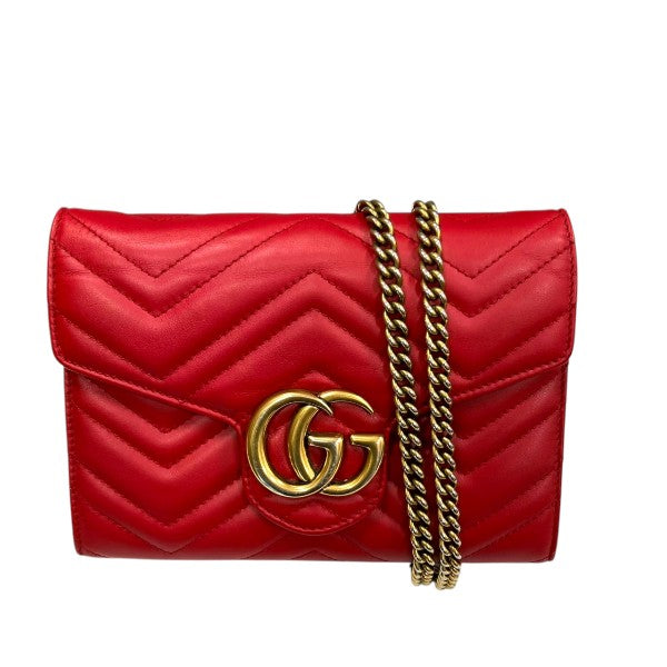 Gucci GG Marmont Leather Long Wallet