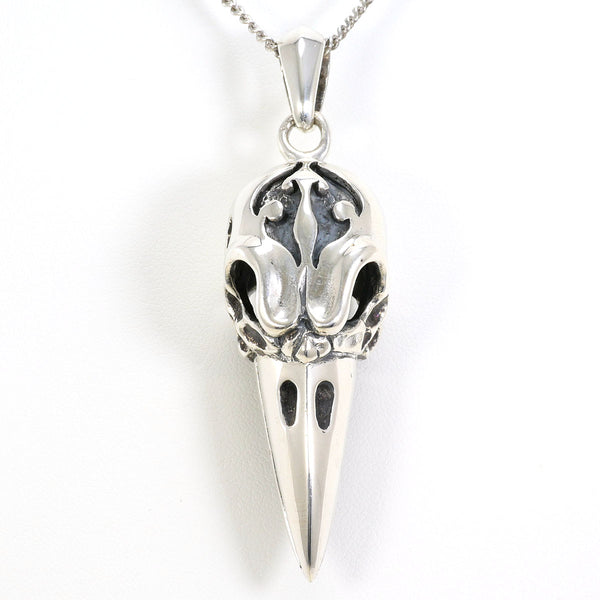 Silver 925 Skull Claw Necklace