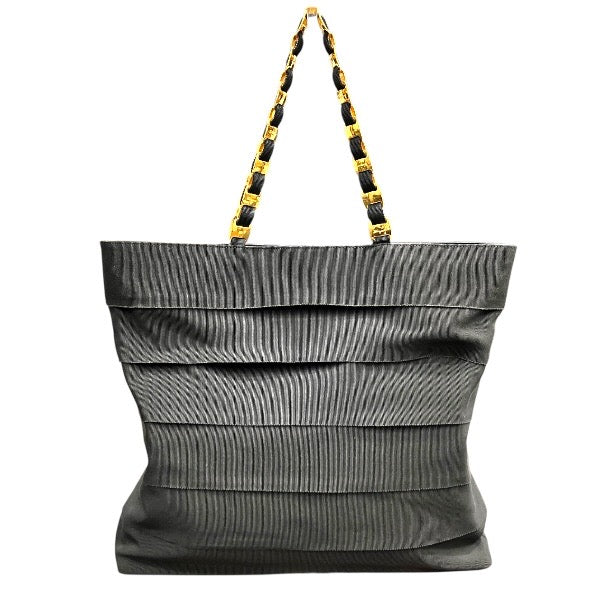 Salvatore Ferragamo Vara Nylon Leather Tote Bag