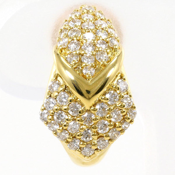 Au750 Diamond 2way Earrings