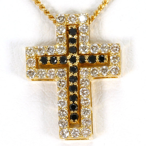 Au750 Black Diamond Diamond Necklace