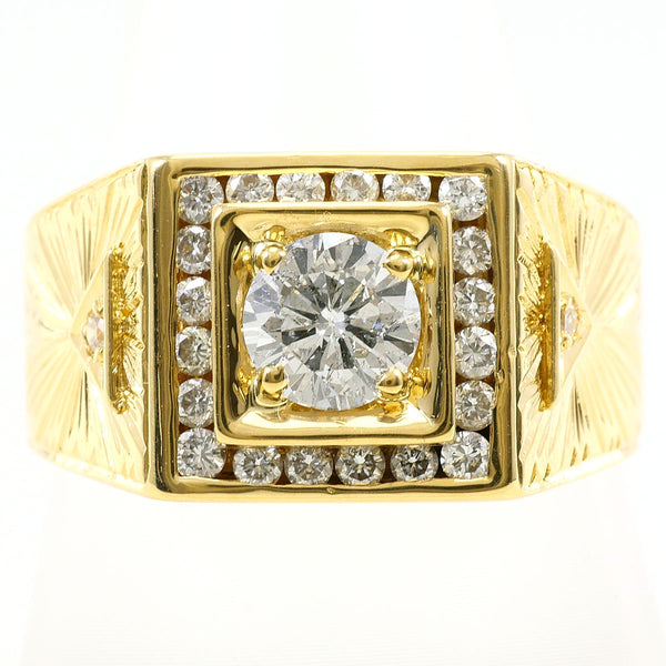 Au750 Diamond Ring
