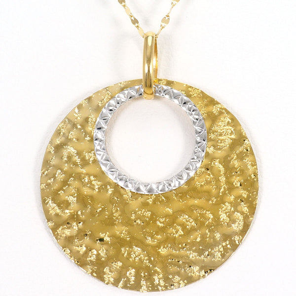 Au750 Tricolor Gold Necklace