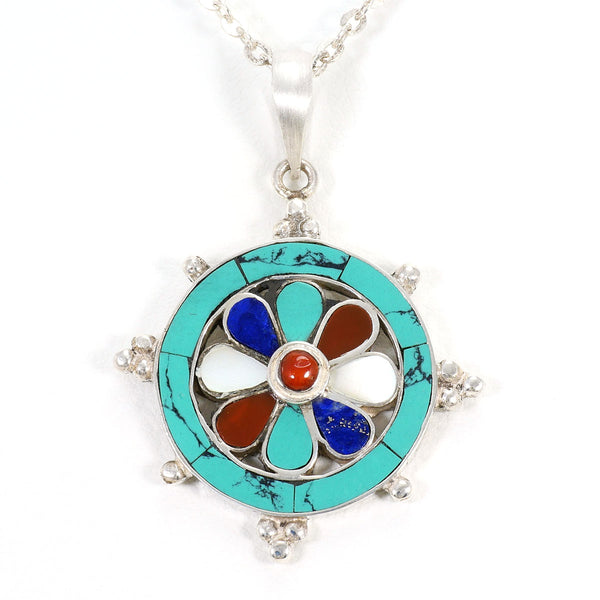 Silver 925 Natural Stone Necklace