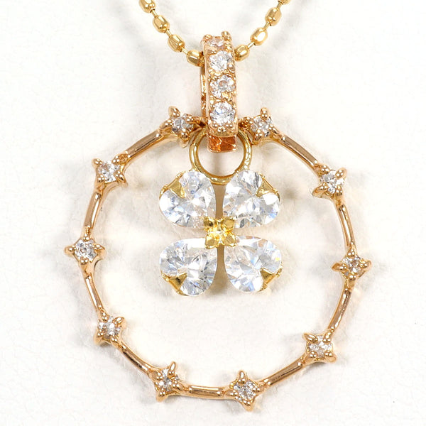 Au750 Zirconia Necklace