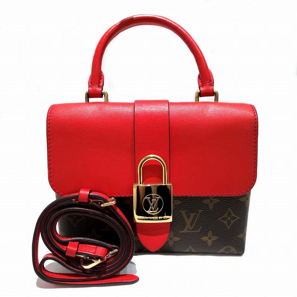 Louis Vuitton Locky BB Monogram Handbag