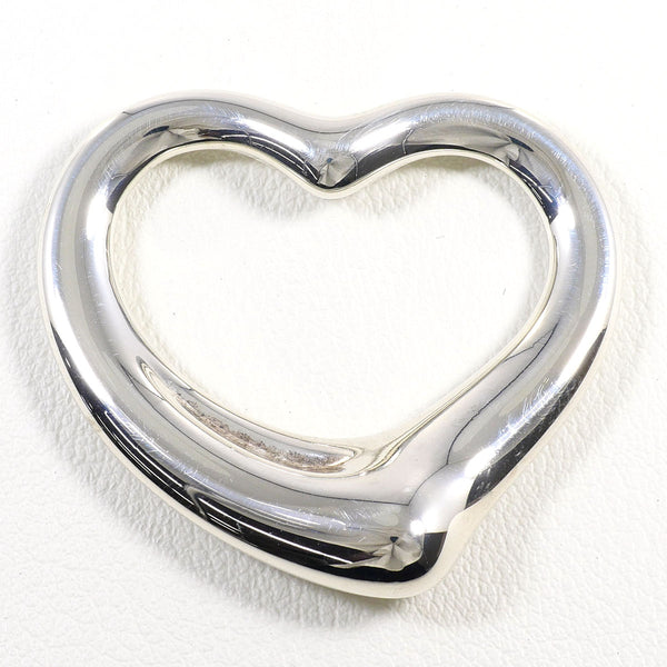 Tiffany&Co. Open Heart Silver Pendant