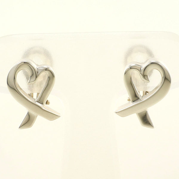 Tiffany & Co. Loving Heart Silver Earrings