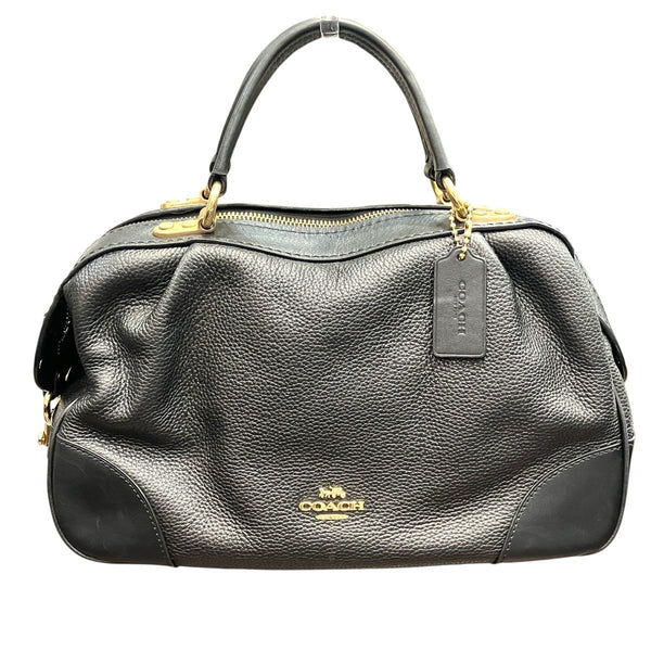 COACH Lane Satchel Leather Handbag