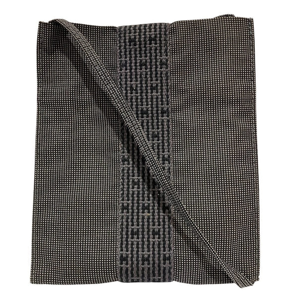 Hermes Pochette Sacoche Canvas Shoulder Bag