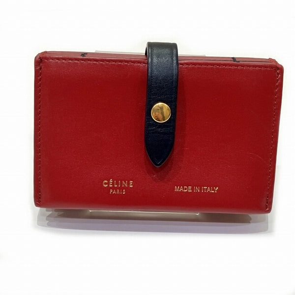 CELINE Leather Card Case