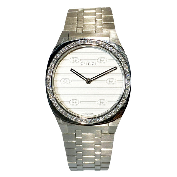 Gucci 25H Stainless Steel Watch