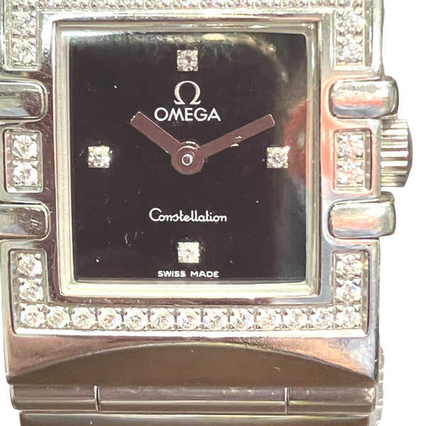 OMEGA Constellation Carre Quadra Stainless Steel Watch