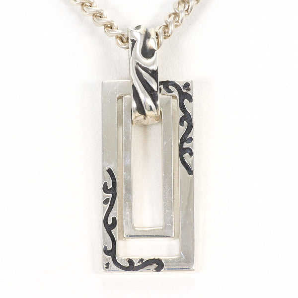 Silver Arabesque Necklace