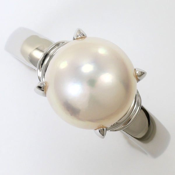 Platinum Pearl Ring