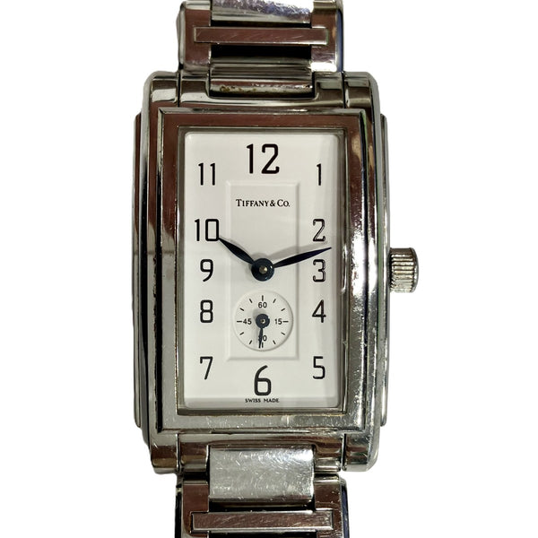 Tiffany & Co. Grand Rectangular Stainless Steel Watch