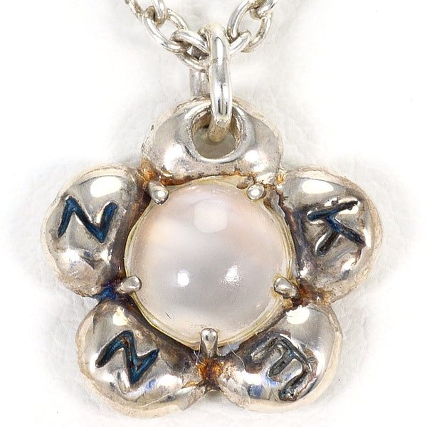 Kenzo Silver Moonstone Necklace
