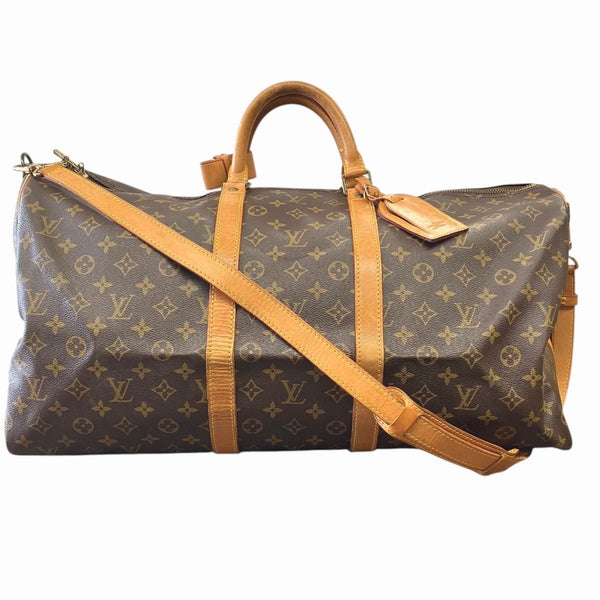 Louis Vuitton Keepall Monogram Boston Bag