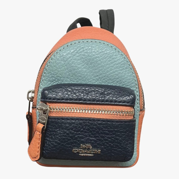 COACH Leather Key Holder