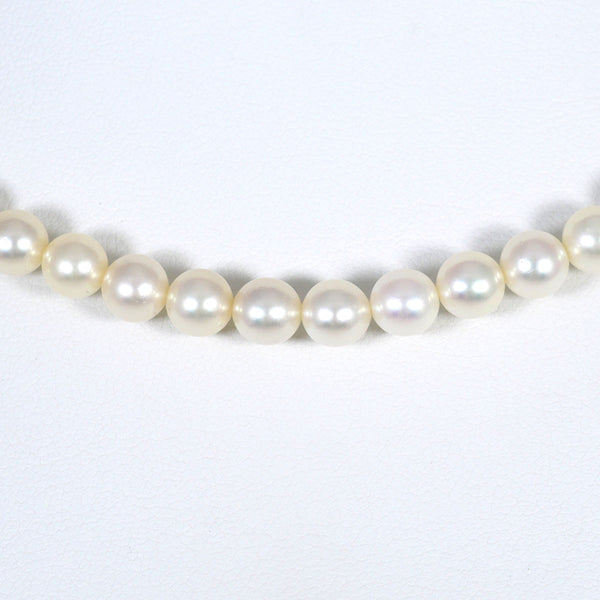 Silver Pearl Necklace