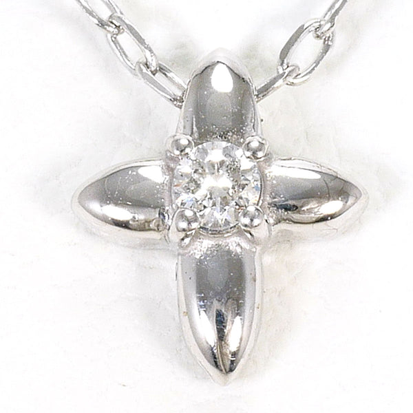 PRIVATE LABEL Au750 White Gold Diamond Necklace