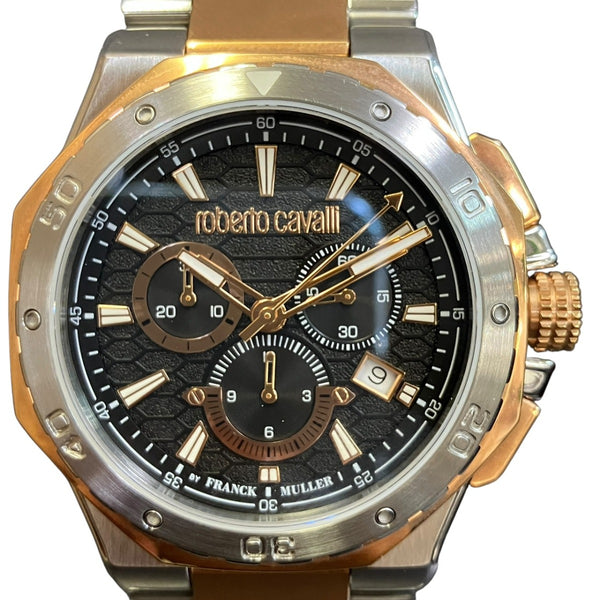 Roberto Cavalli by Franck Muller Stainless Steel Watch