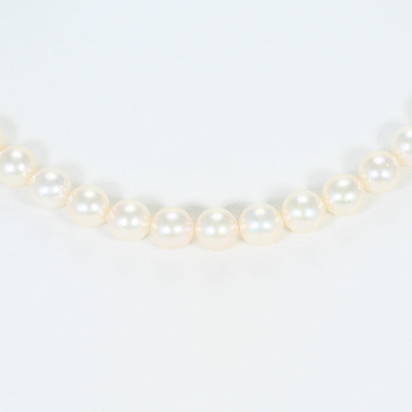 Silver Pearl Necklace