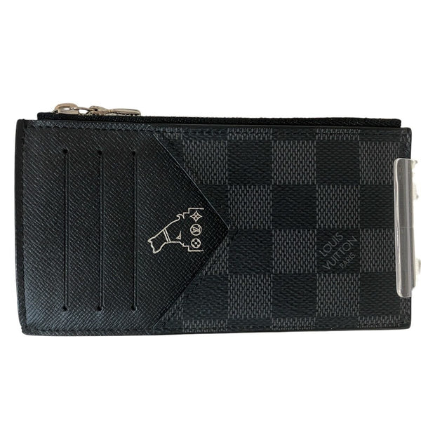 Louis Vuitton Damier Graphite Coin Card Holder