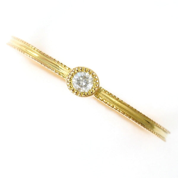 Au750 Diamond Ring