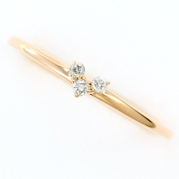 4℃ Au417 Diamond Ring
