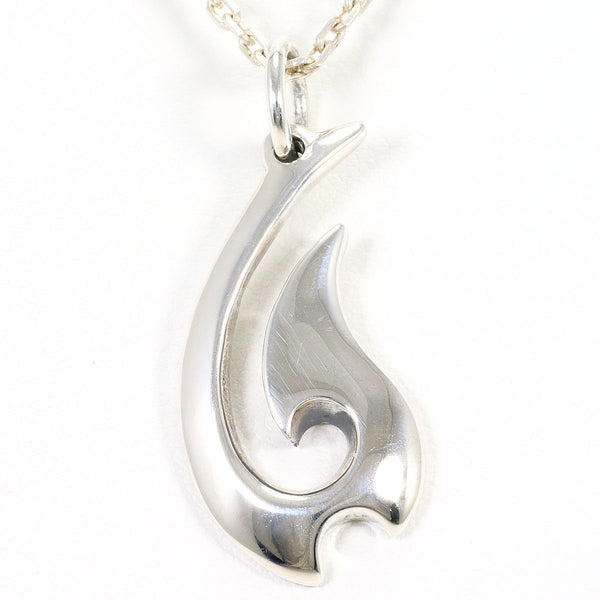 Silver 925 Fish Hook Pendant Necklace