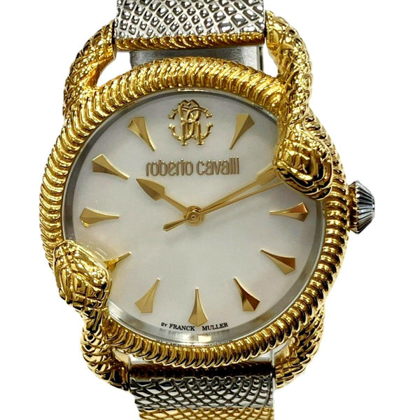 Roberto Cavalli Snake Collection Stainless Steel Watch