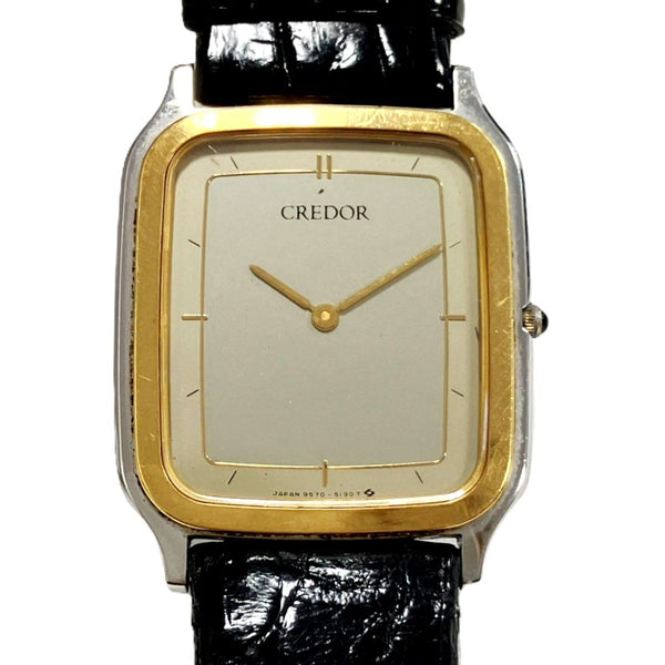 Seiko Credor Au750 Stainless Steel Quartz