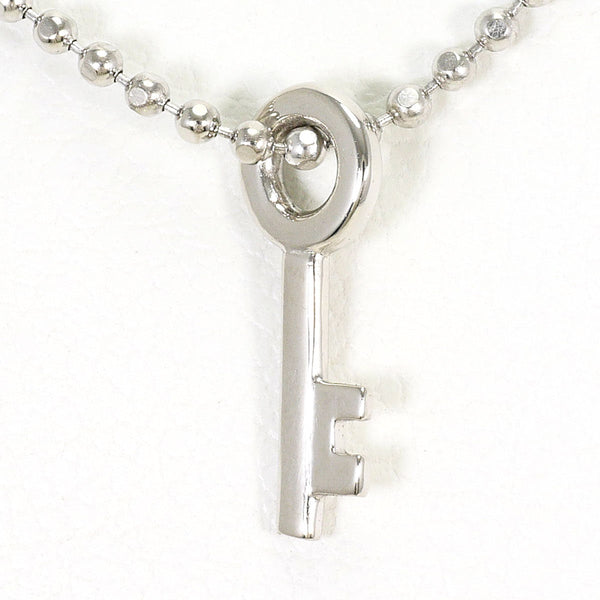 Platinum PT850 Key Pendant Necklace
