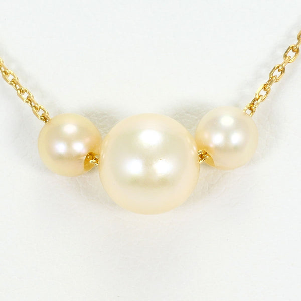 Au750 Pearl Necklace