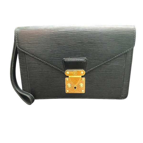 Louis Vuitton SERIE DRAGONNE Epi Leather Clutch Bag