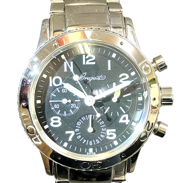 Breguet Type XX Stainless Steel Mens Watch